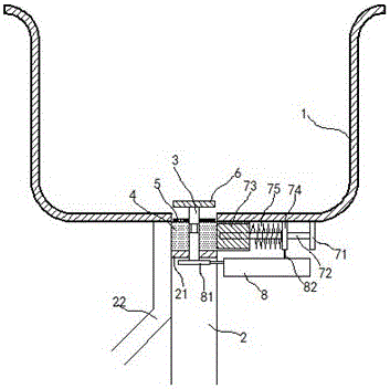 Semiautomatic easy-to-drain water tank