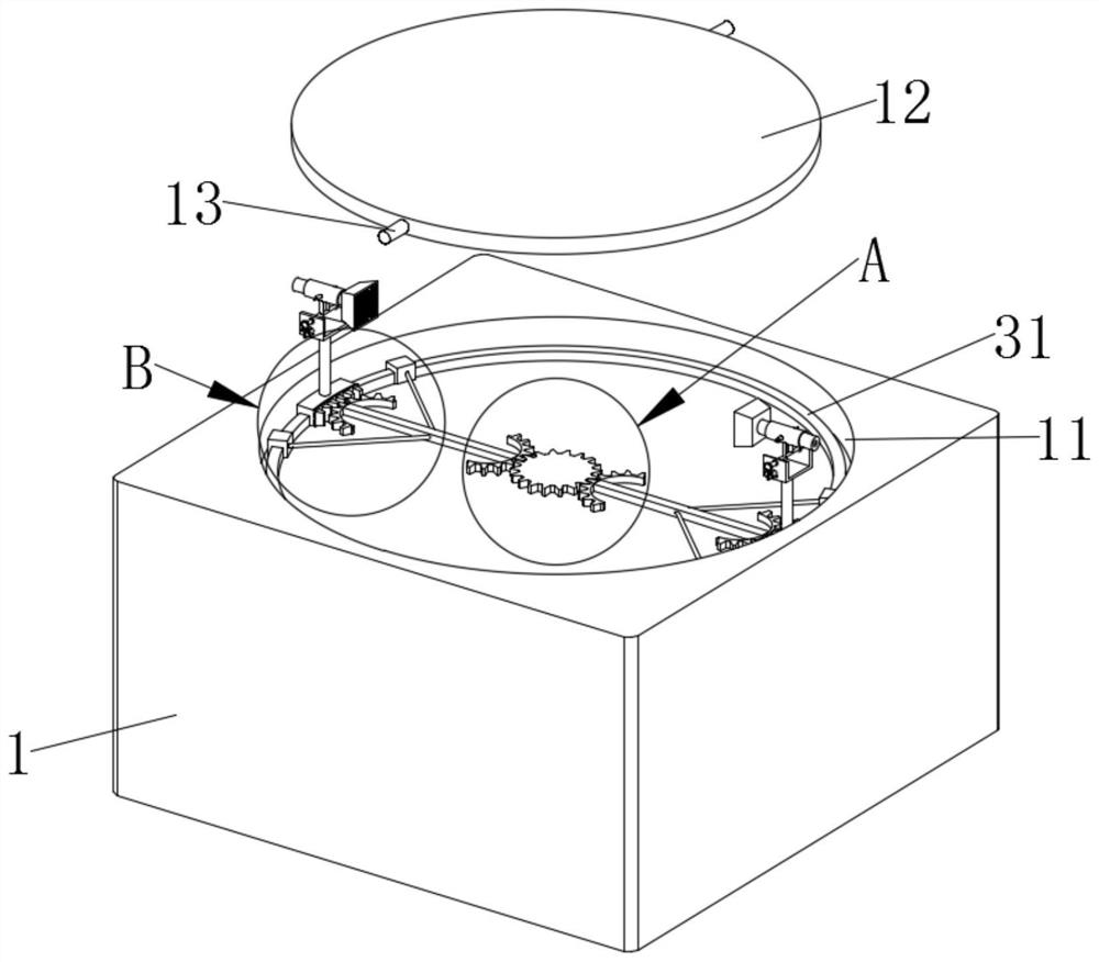 Cleaning method for urban planning display sand table