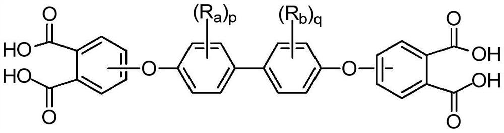 Method for purification of a biphenol tetraacid composition and a biphenol tetraacid composition