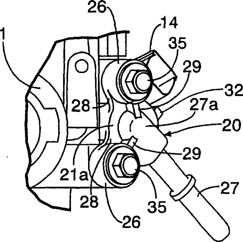 Holding member for fuel injection valve