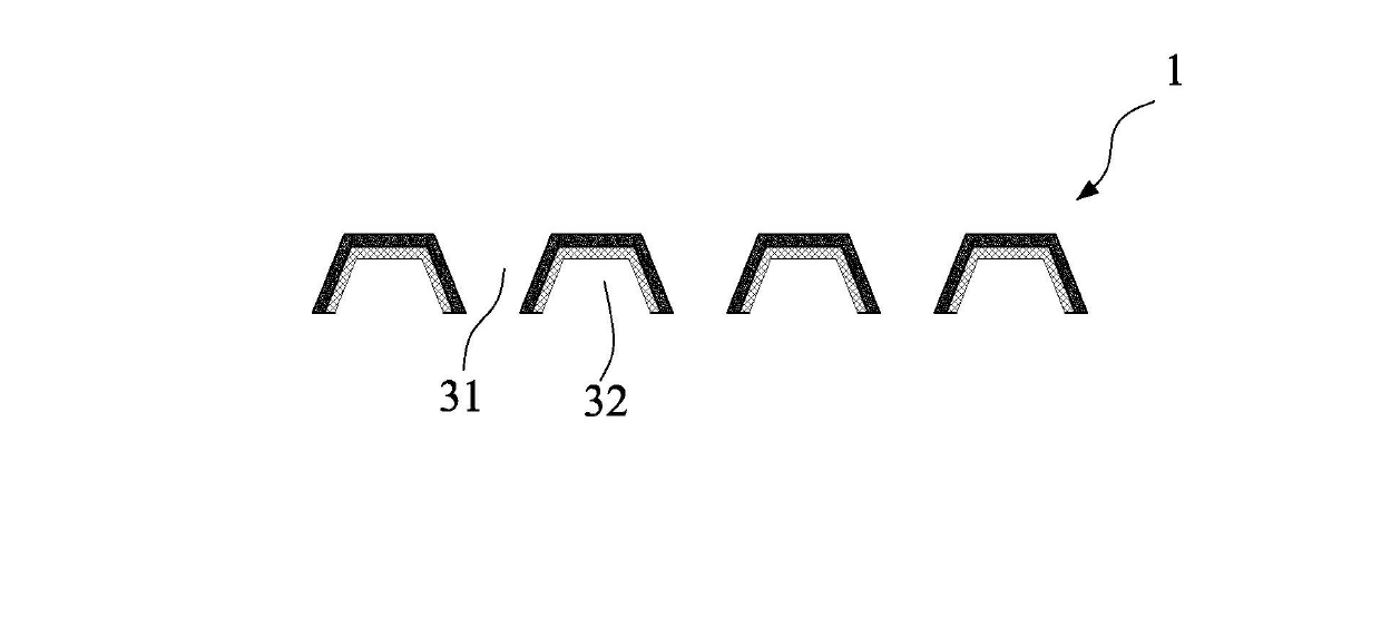 Perforated non-woven fabric