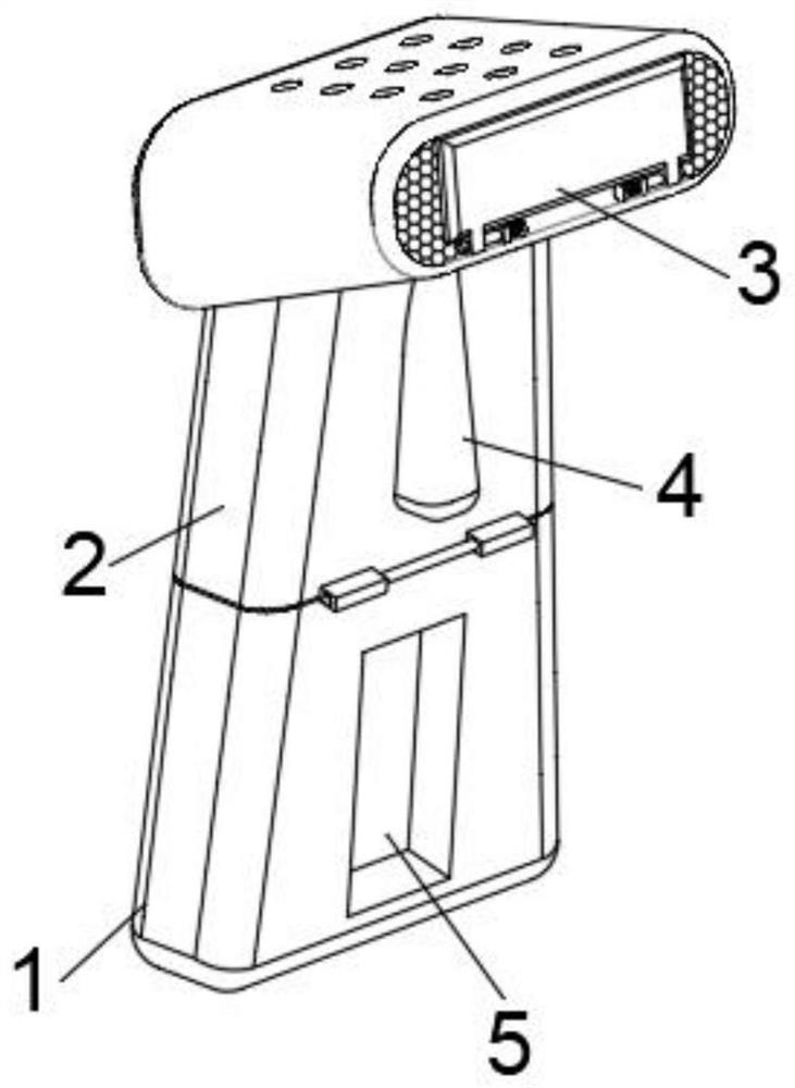 Forehead thermometer convenient to carry