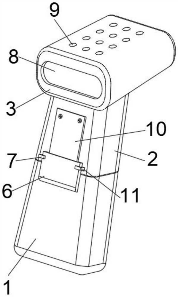 Forehead thermometer convenient to carry