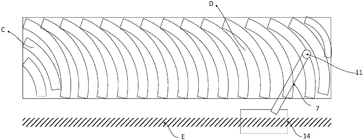 Automatic material stacking and obtaining system