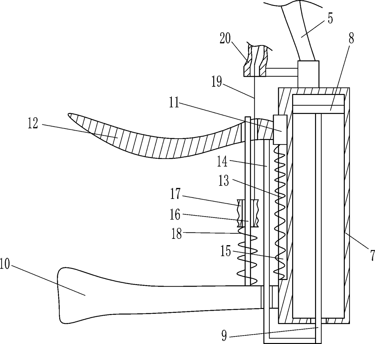 Medical vomiting device