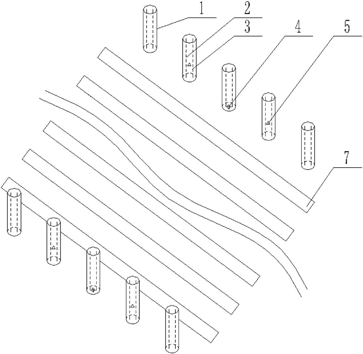 A biosensing zebra crossing reminder post and its use method