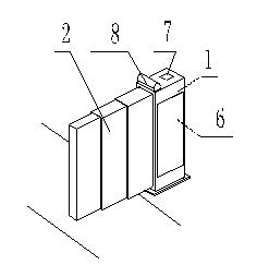 Cantilever telescopic channel machine