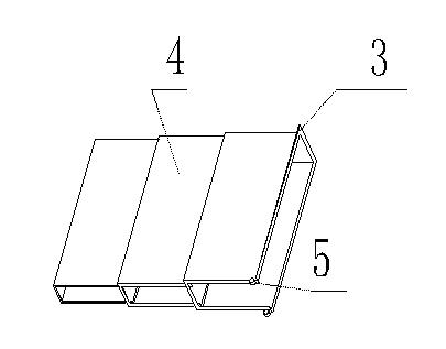 Cantilever telescopic channel machine