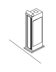 Cantilever telescopic channel machine