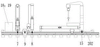 Mechanics-electronics-hydraulics-integrated sleeper replacing machine