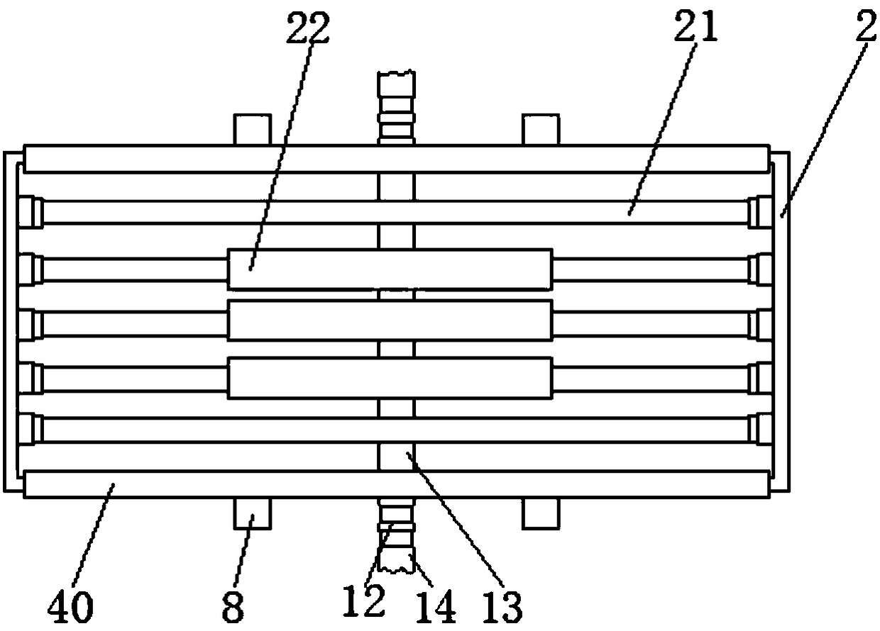 Efficient machining cooling device