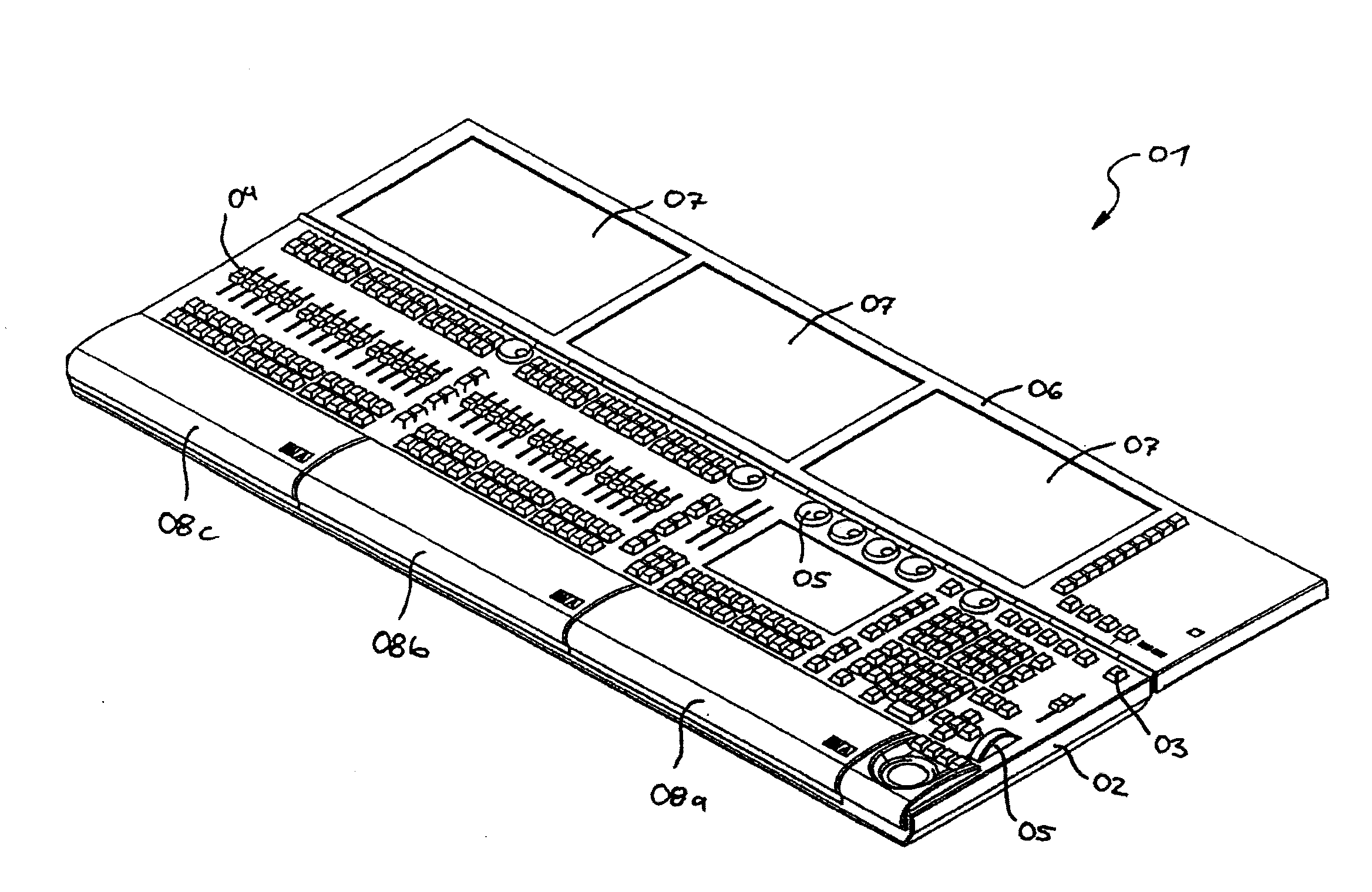 Method For Operating A Lighting Control Console And Lighting Control Console