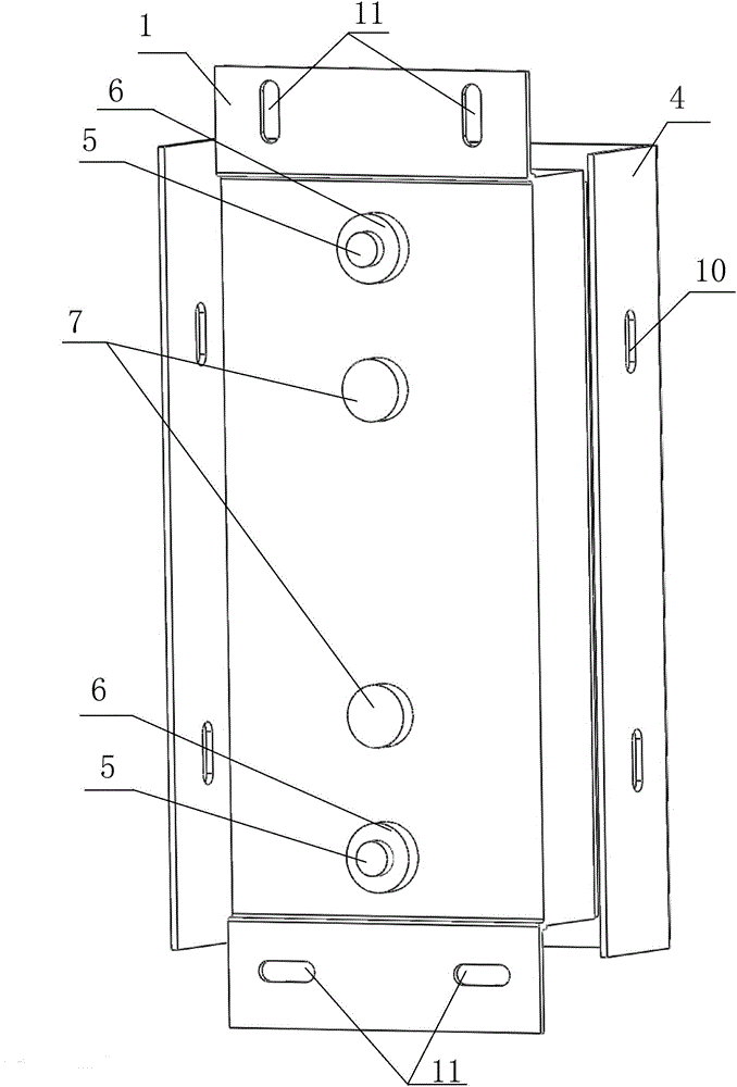 Elevator guide rail damping device