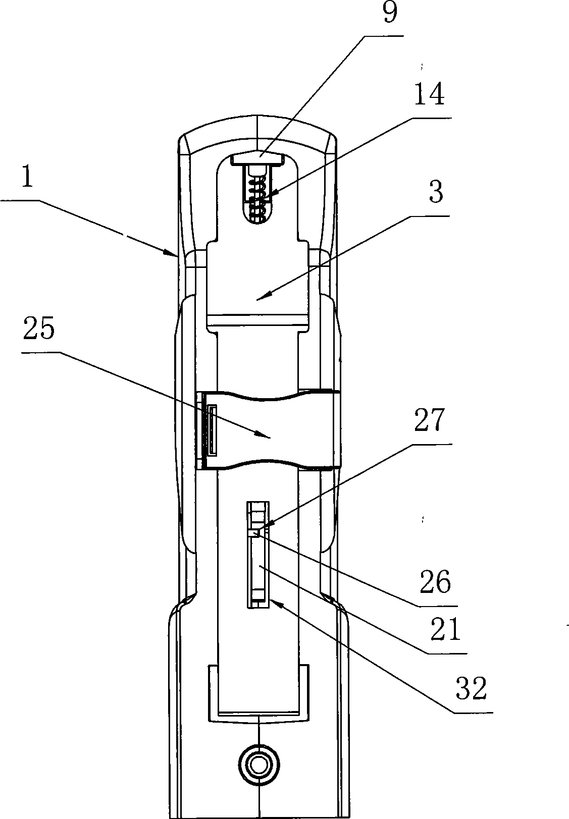 Human body keritherapy film-spraying device