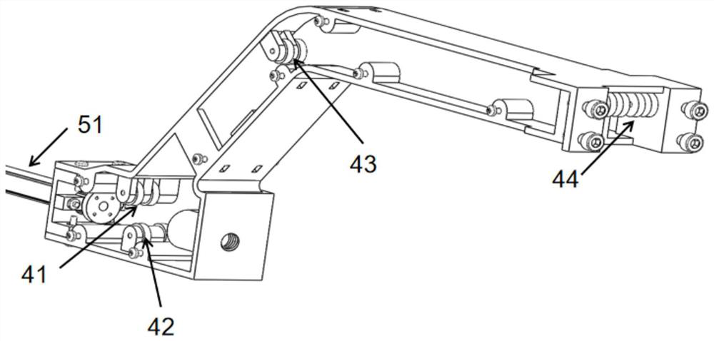 Deflection control mechanism and multi-degree-of-freedom flexible instrument applying same