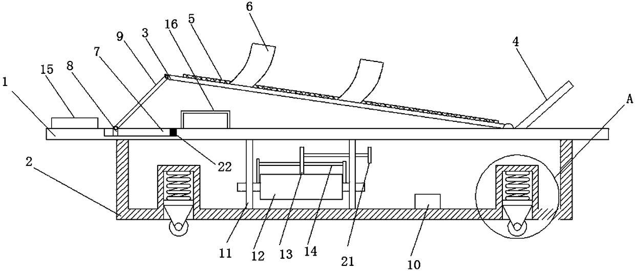 Electromagnetic push-up training auxiliary device