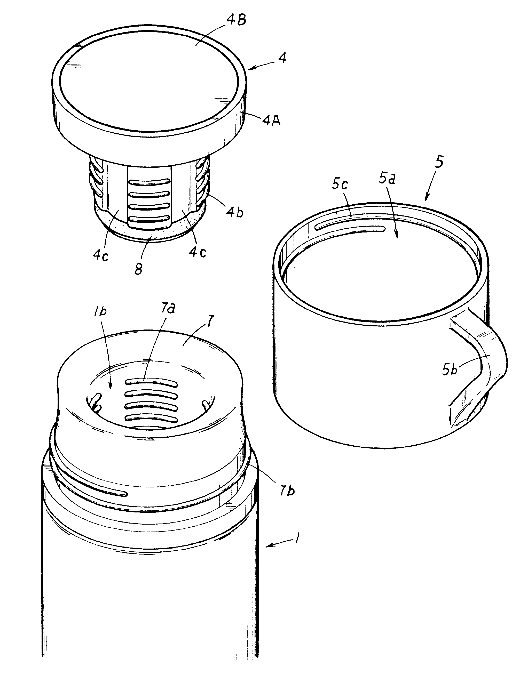 Coffee storage container