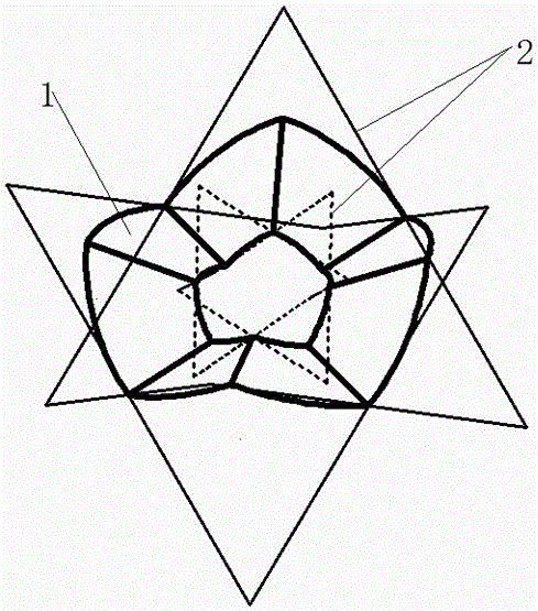 A horizontal double-ring space scissor unit with openable roof