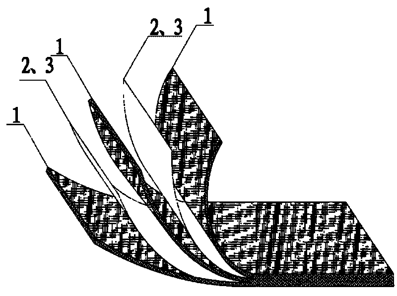 Novel sound absorbing and insulating and heat insulating material and application thereof