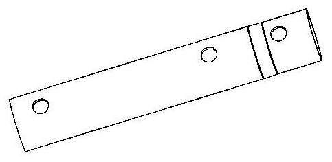 Triangular support jack for motor home