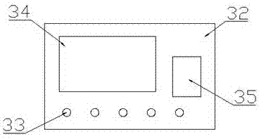 Wheel disc type injection mold containing vertical screw injection molding machine