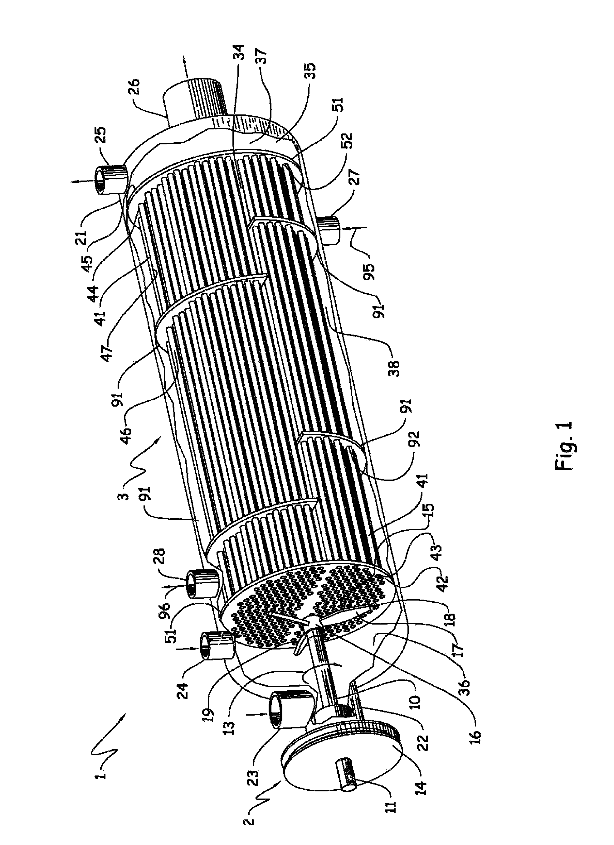 Tube-side sequentially pulsable-flow shell-and-tube heat exchanger appratus, system, and method