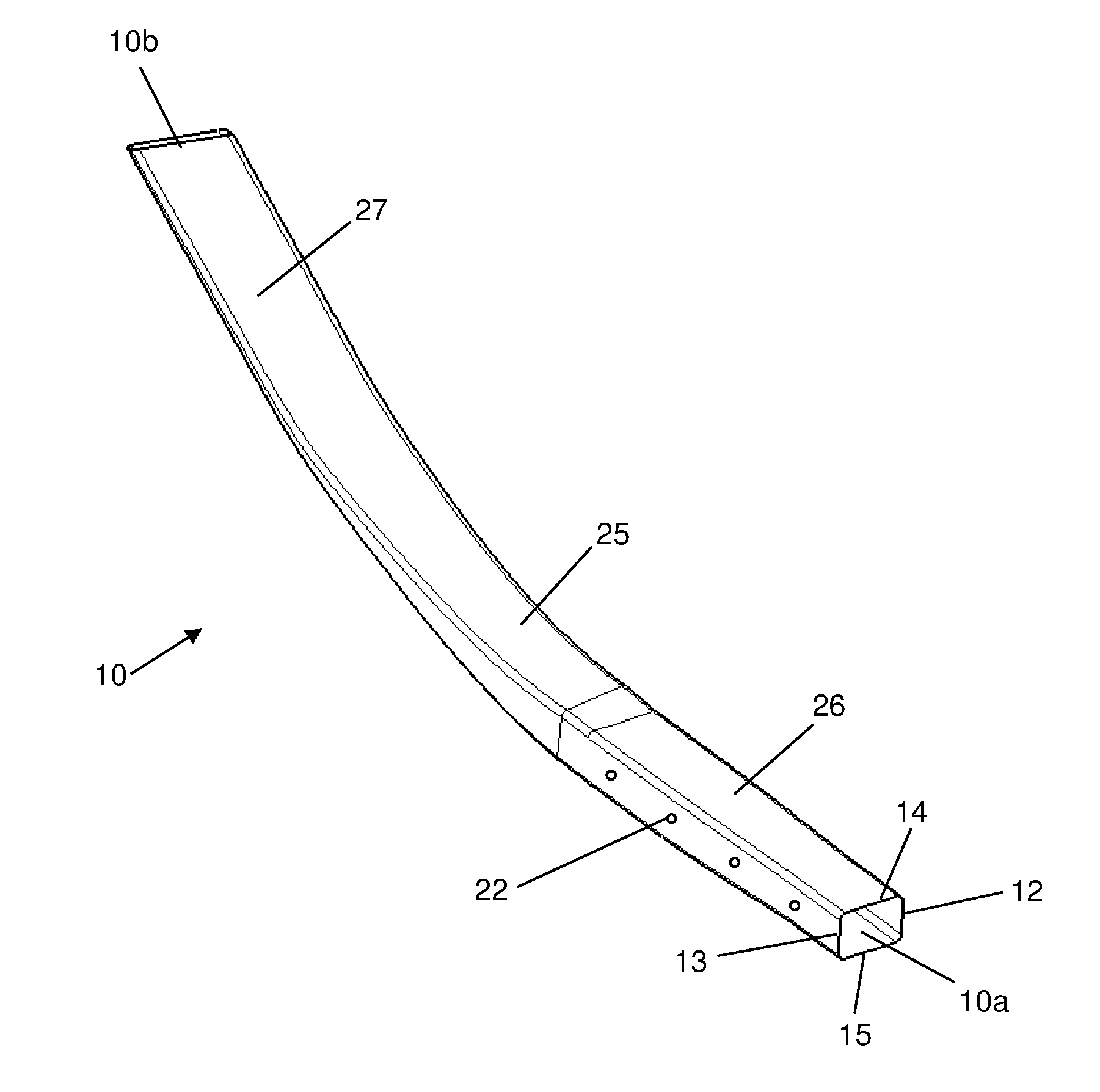 Braided composite spar