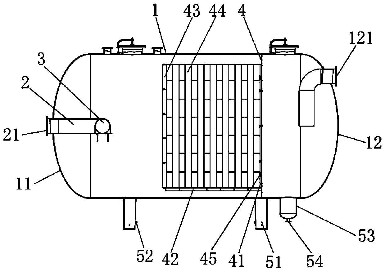 Process for producing hydrogen peroxide with palladium catalyst fixed-bed anthraquinone method and its lye separator