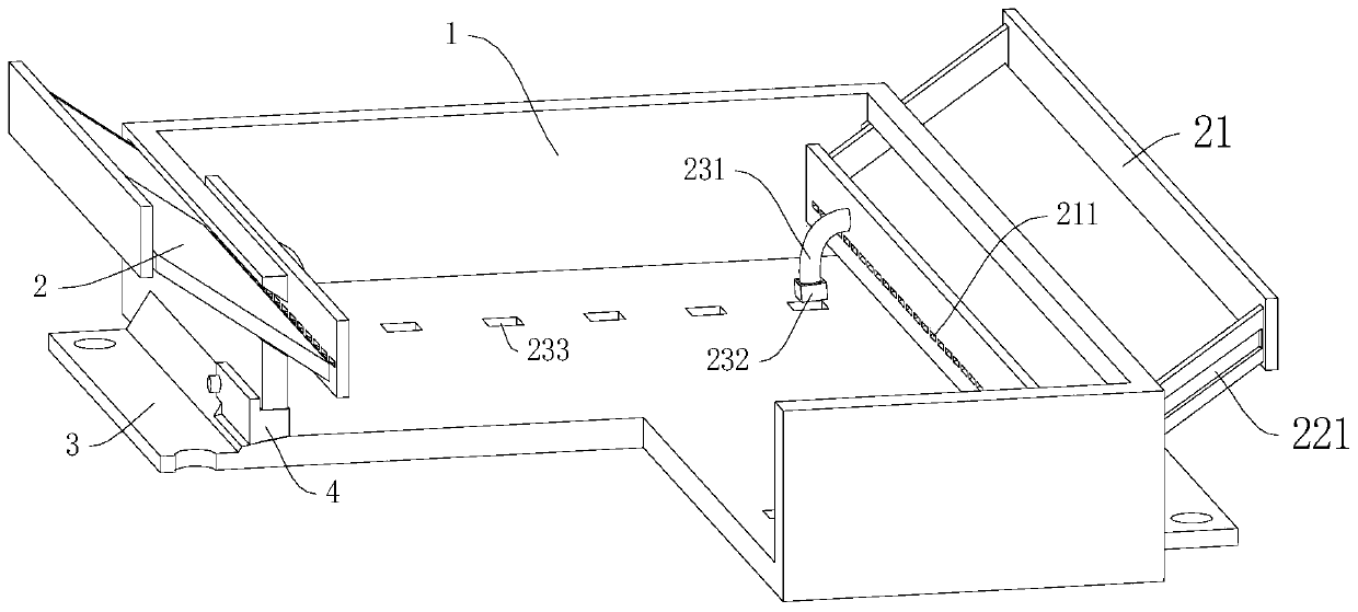 Automobile anti-collision beam machining device