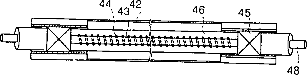 Defrost heater component element of electric refrigerator