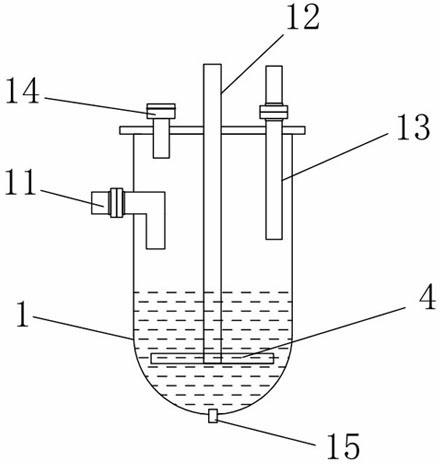 Chlorine dioxide reaction device