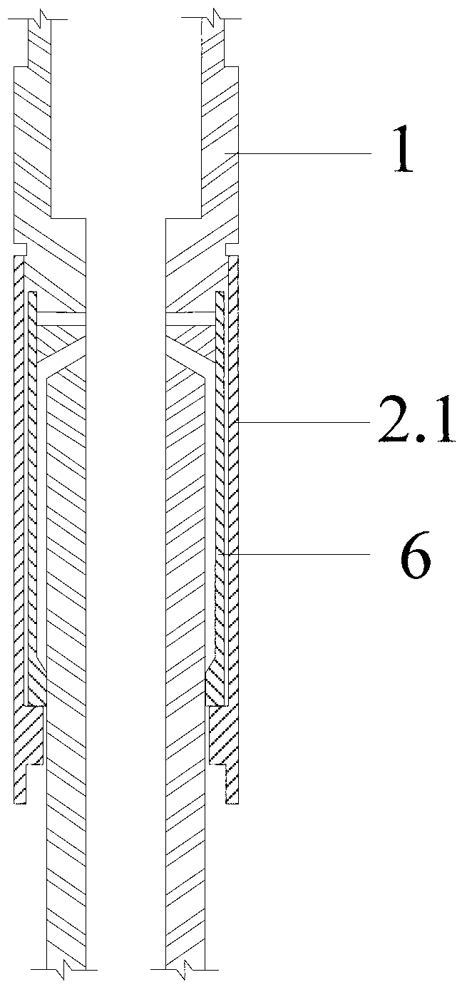 Multi-sleeve static sounding element capable of effectively recognizing contact surface friction resistance of geotechnical material