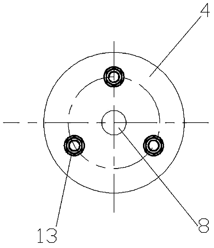 Method for measuring flow concentration of turbid water, and priming device