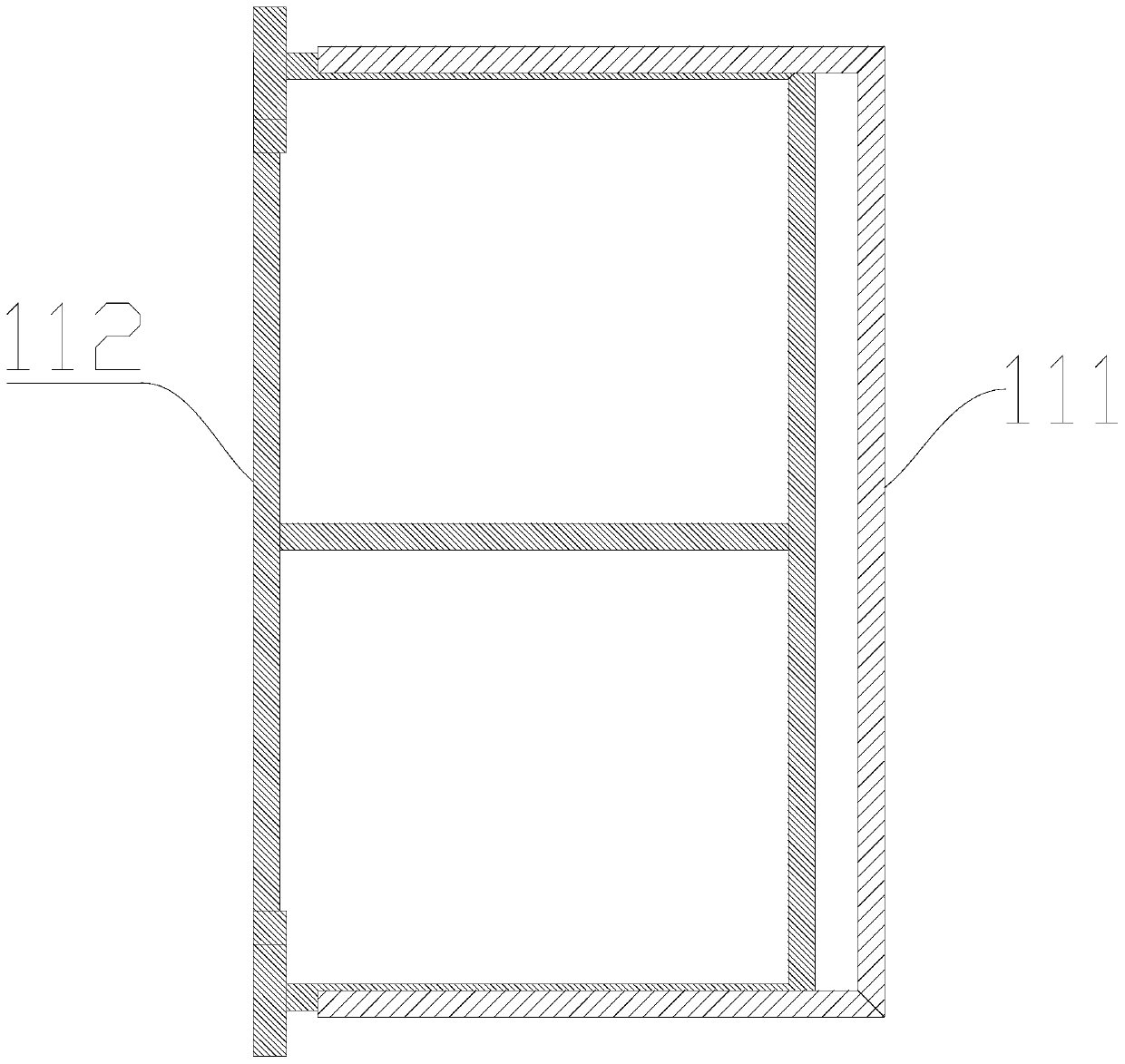 Adjustable folding-type steel column welding mounting platform and construction method thereof