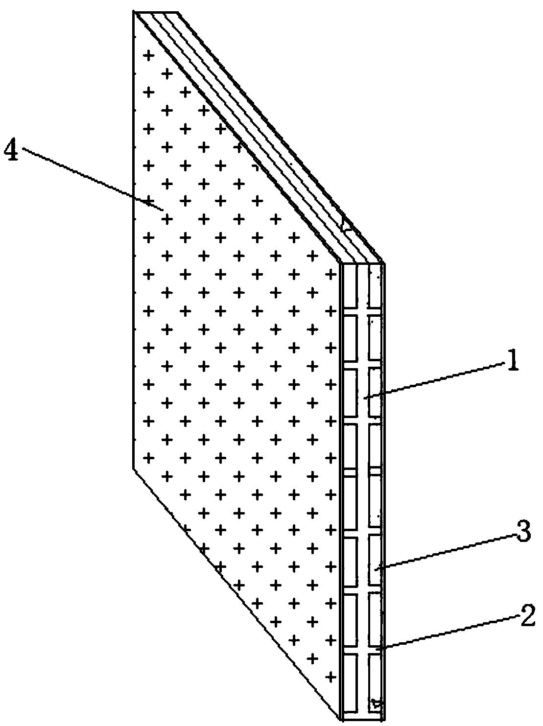 Structure design and construction process for preventing concrete cracks