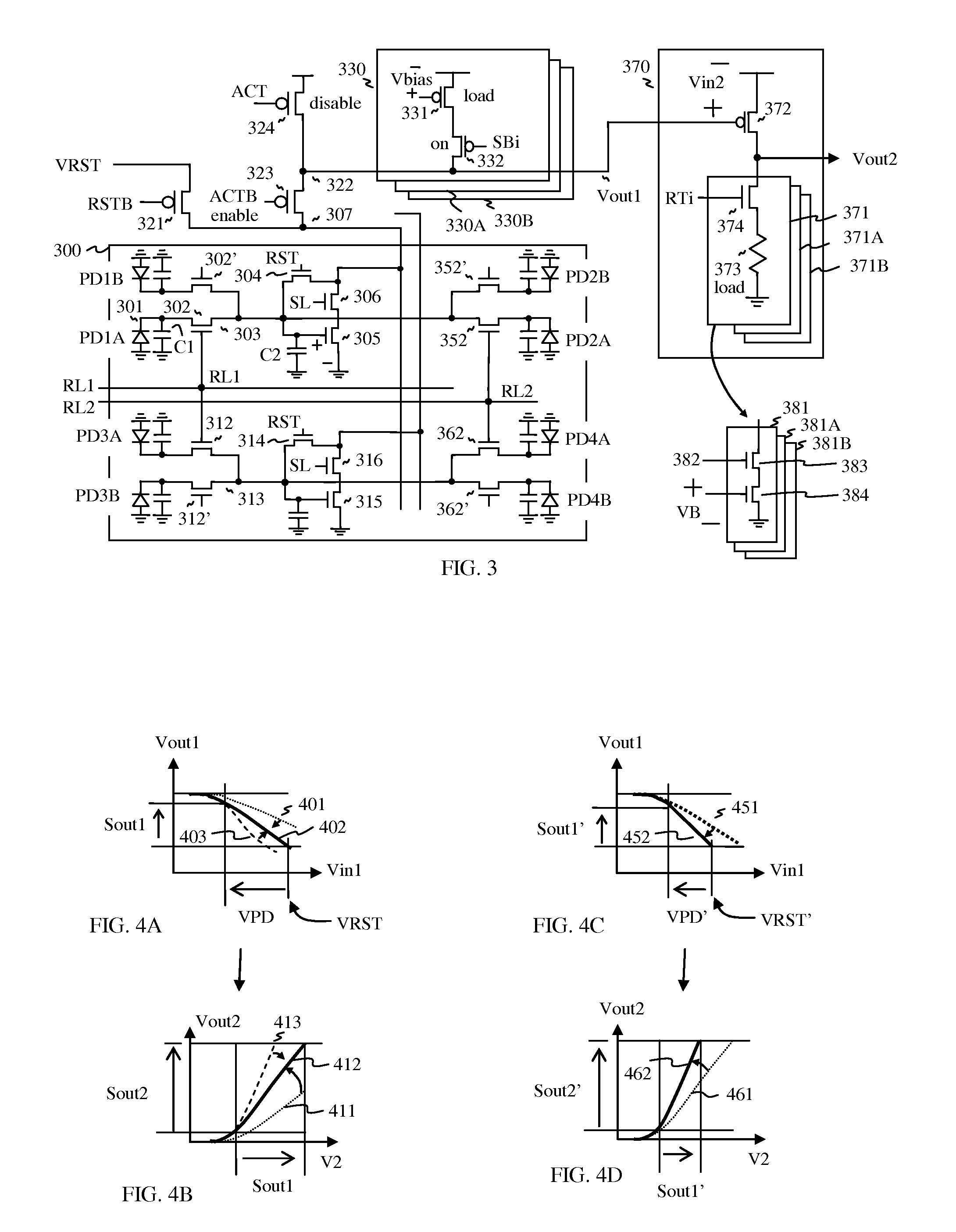 CMOS image sensor including tunable read amplifier