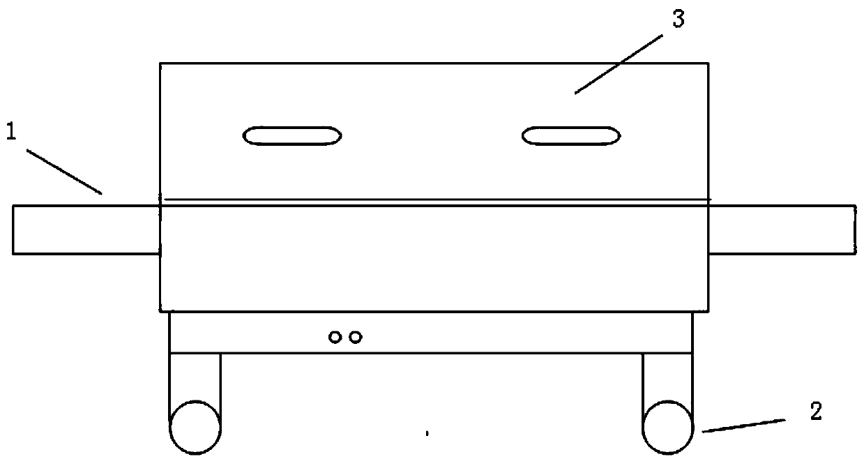 Cleaning device for furnace zone of sintering furnace