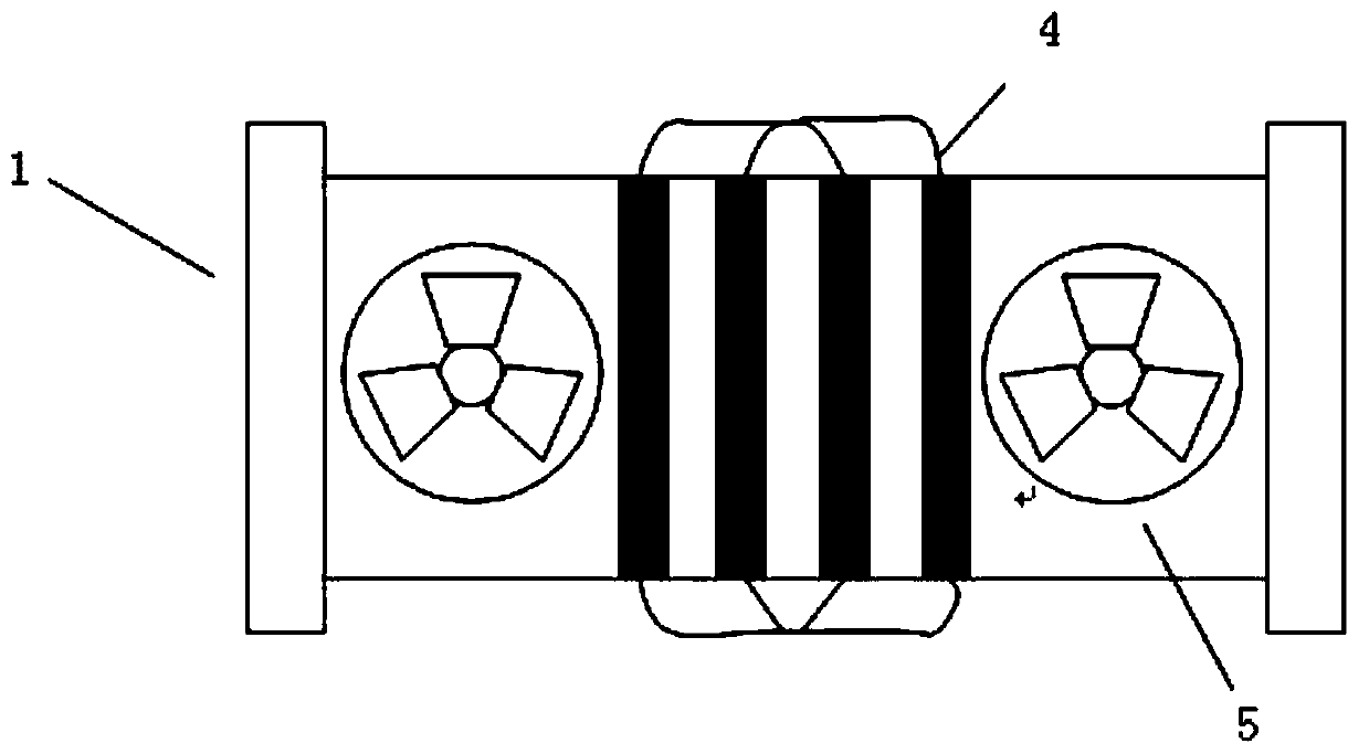 Cleaning device for furnace zone of sintering furnace