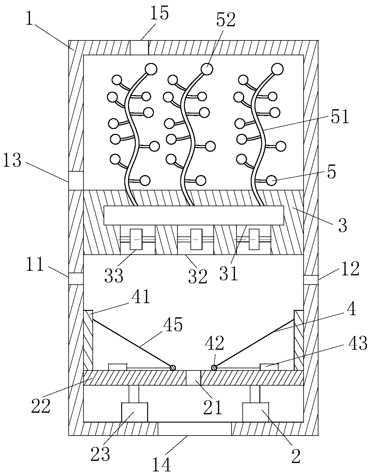 A kiln scr denitrification process