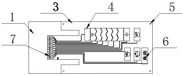 Injection molding process for flexible switch