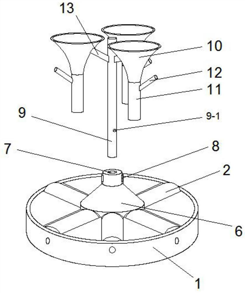 An assembled nanofiber collection structure