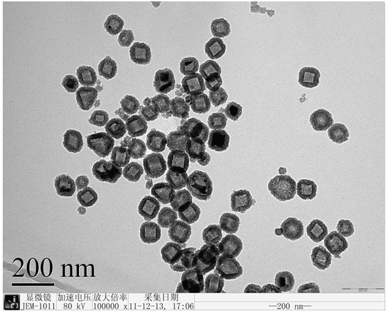 Preparation method for controllable hollow mesoporous silicon dioxide nanospheres