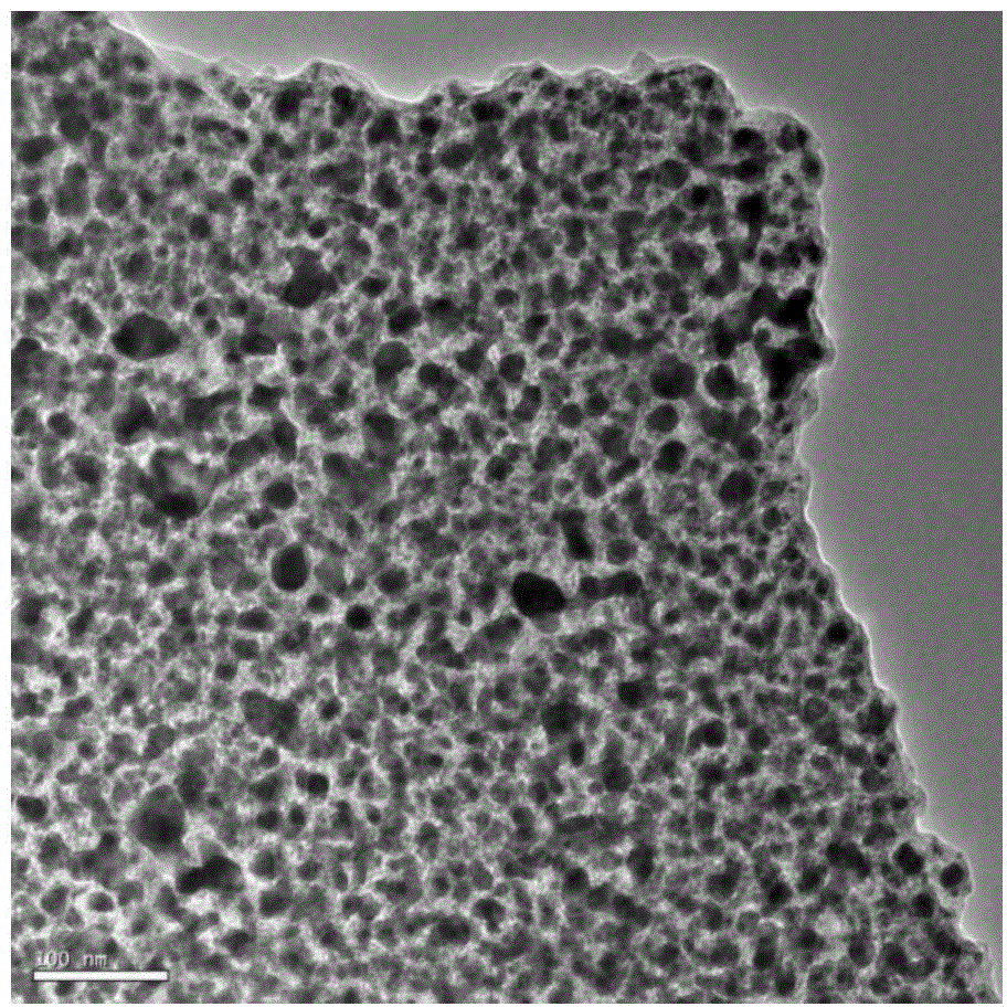 Carbon-coated cobalt-tungsten double-metal carbide and preparation method and application thereof