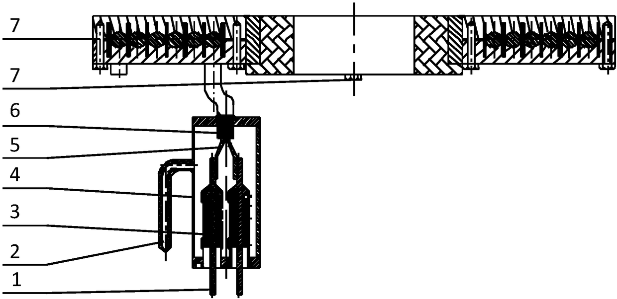 A non-evaporable adsorption pump activated by electric heating