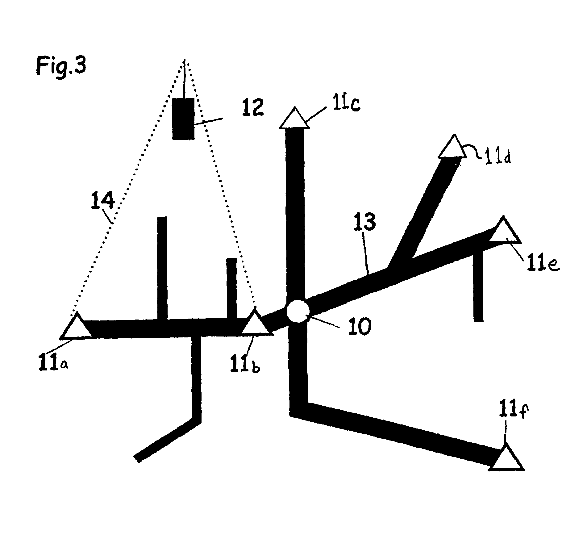 Method and measurement probe for the performance of measurements in water supply systems