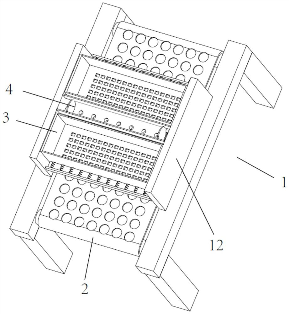 An automatic cultivation device for seedling trays