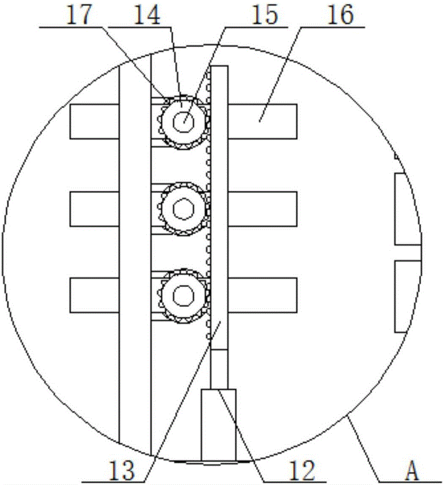 Distribution box with high heat dissipation performance and rainproof performance