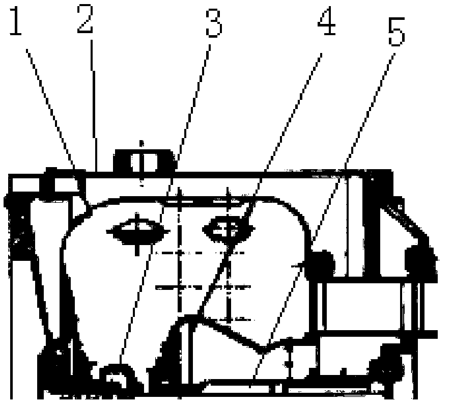 Flame tube for triple-scroll combustion in advanced low-pollution turbine engines