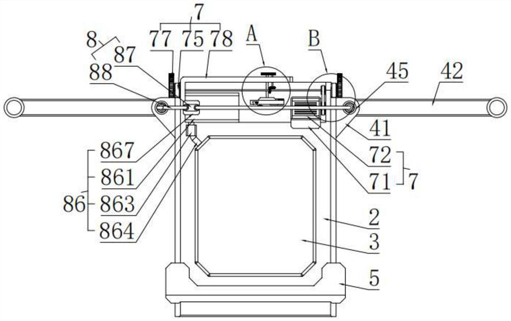 Irrigation device capable of controlling irrigation water amount and used for water conservancy project