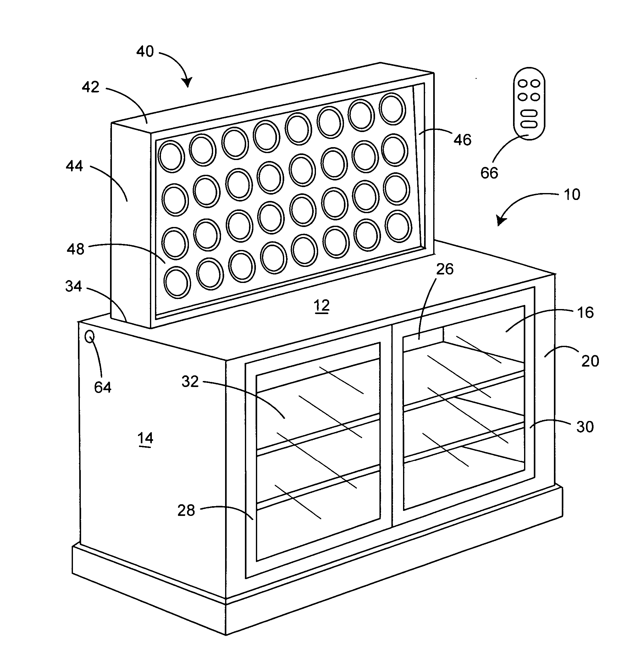 Watch winder cabinet and watch winder apparatus